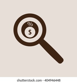  business Icon, vector illustration.  Flat design style