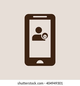  business Icon, vector illustration. Flat design style