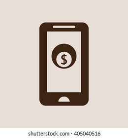  business Icon, vector illustration. Flat design style