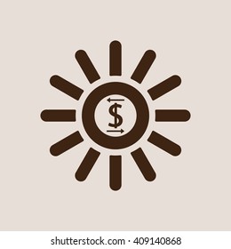  business Icon, vector illustration. Flat design style
