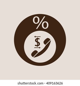  business Icon, vector illustration. Flat design style