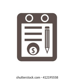  business Icon, vector illustration. Flat design style
