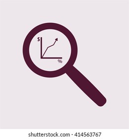  business Icon, vector illustration. Flat design style