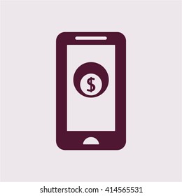  business Icon, vector illustration. Flat design style