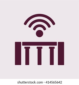  business Icon, vector illustration. Flat design style