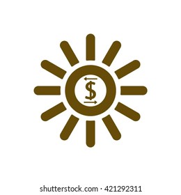  business Icon, vector illustration. Flat design style