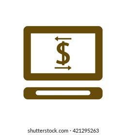  business Icon, vector illustration. Flat design style