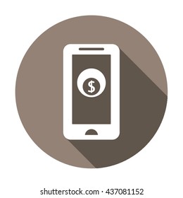  business Icon, vector illustration. Flat design style