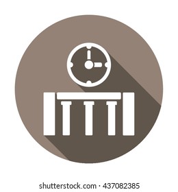  business Icon, vector illustration. Flat design style
