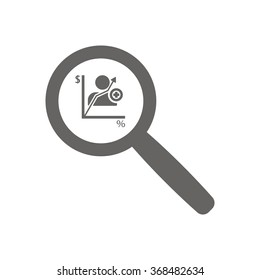  Business   Icon, vector illustration.Flat design style.