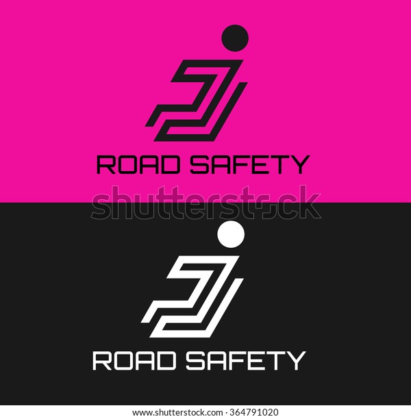 Business Icon -\
Vector logo design template. Abstract emblem for Family Wearing\
Seat Belts on a Car. Road\
safety