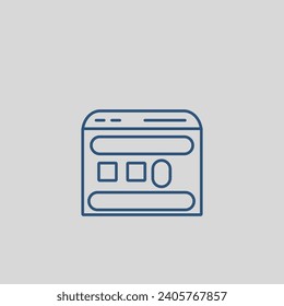 business icon vector set symbol teamwork management design illustration