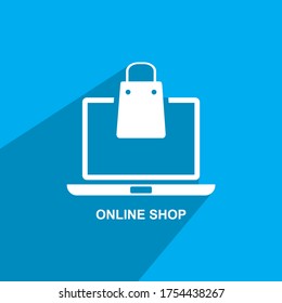 Business icon vector , shop icon
