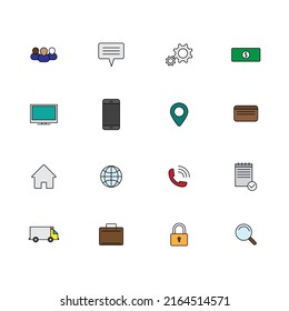 business icon vector for website symbol icon presentation