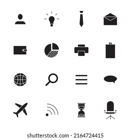 vector de icono de negocio para presentación de iconos de símbolos de sitio web