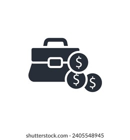 business icon. vector.Editable stroke.linear style sign for use web design,logo.Symbol illustration.