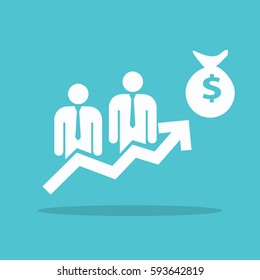 Business icon for web design