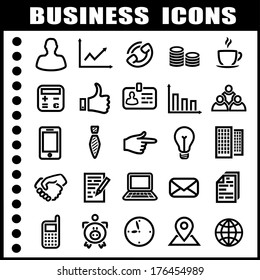 Business icons 
