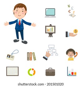 Business icons