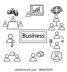 Business icons