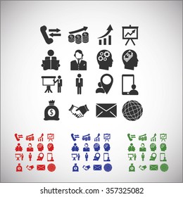 Business icons