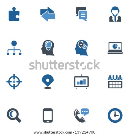 Business Icons Stock Vector (Royalty Free) 139214900 - Shutterstock