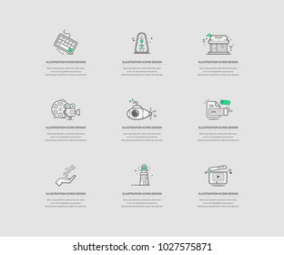 Business icons collection