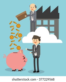 Business icons design 