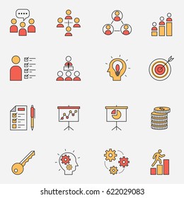 Business Icons Design Vector.