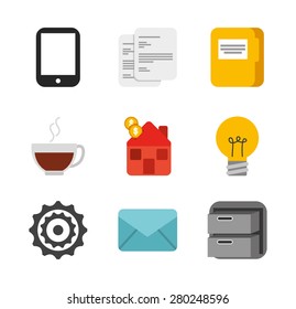 business icons design, vector illustration eps10 graphic 