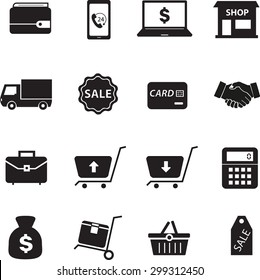 Business Icons and Ecommerce Icon set