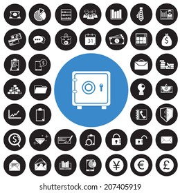 Business Icons and Finance Icons set