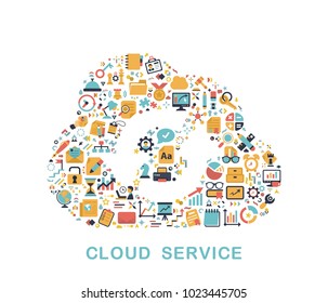 Business icons are grouped in Cloud Refresh