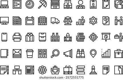 Business icons High-Quality Vector Icons Collection with Editable Stroke. Ideal for Professional and Creative Projects.