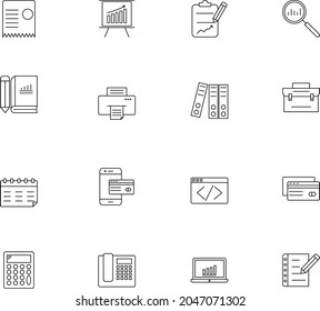 Business icons. Business icon set. advertisement vector set, slide set