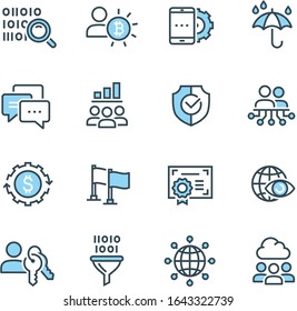 business icons for internet marketing