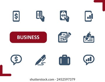 Business Icons. Investment, Investing, Money, Buy, Pay, Contract, Check, Credit Card Icon. Professional, pixel perfect vector icon set.