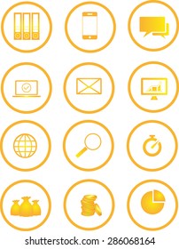 Business icons, management and human resources set1. vector eps 10. More icons in my portfolio.