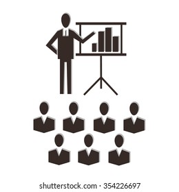 Business icons. Presentation.