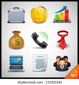 business icons - set 1