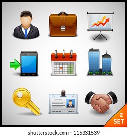 business icons - set 2