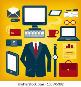 business icons set