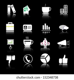 business icons set