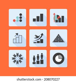 Business icons set