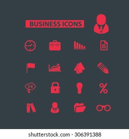 business icons set