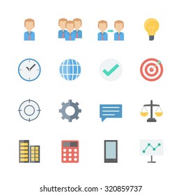 business icons set