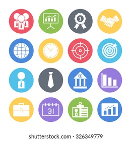 business icons set