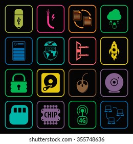 Business icons set.