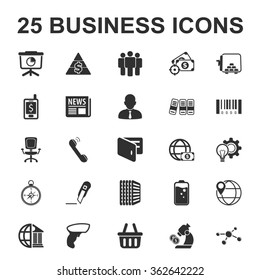 Business Icons Set. 