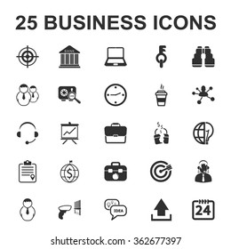 Business Icons Set. 